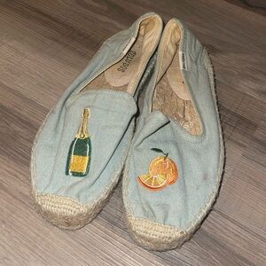 Soludos size 6, mimosa style